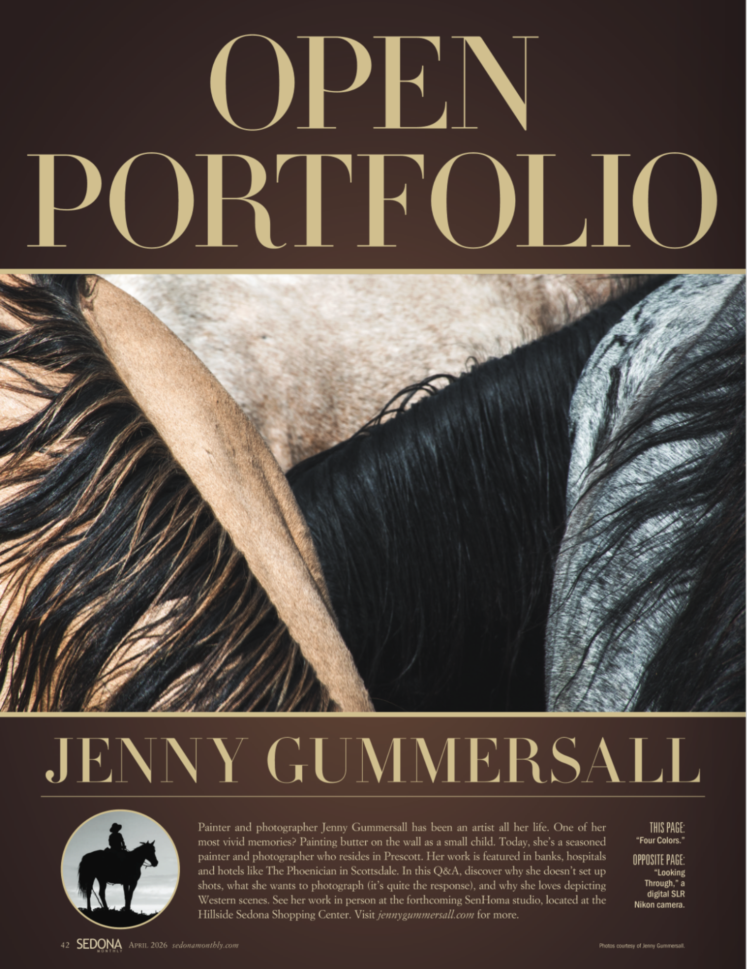 Magazine Spread Jenny Gummersall