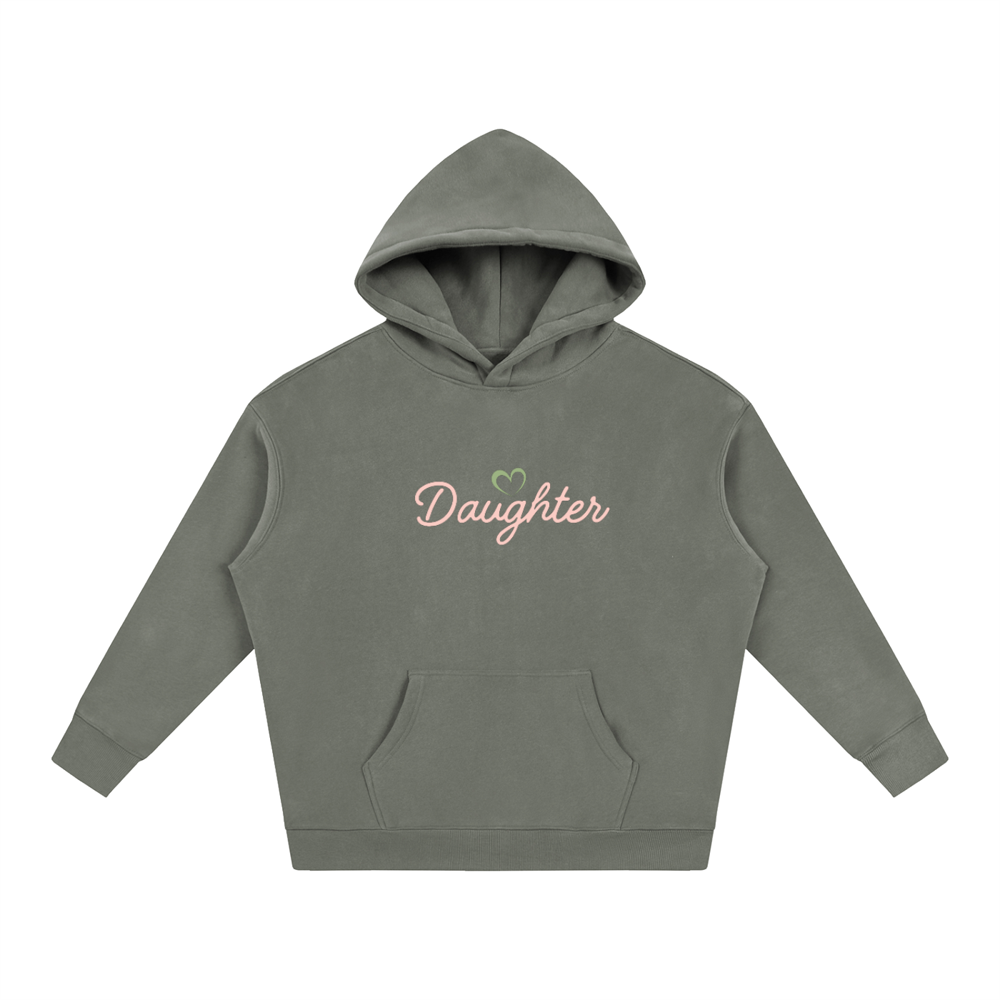 Floral He Has Called Me By Name Gray Hoodie