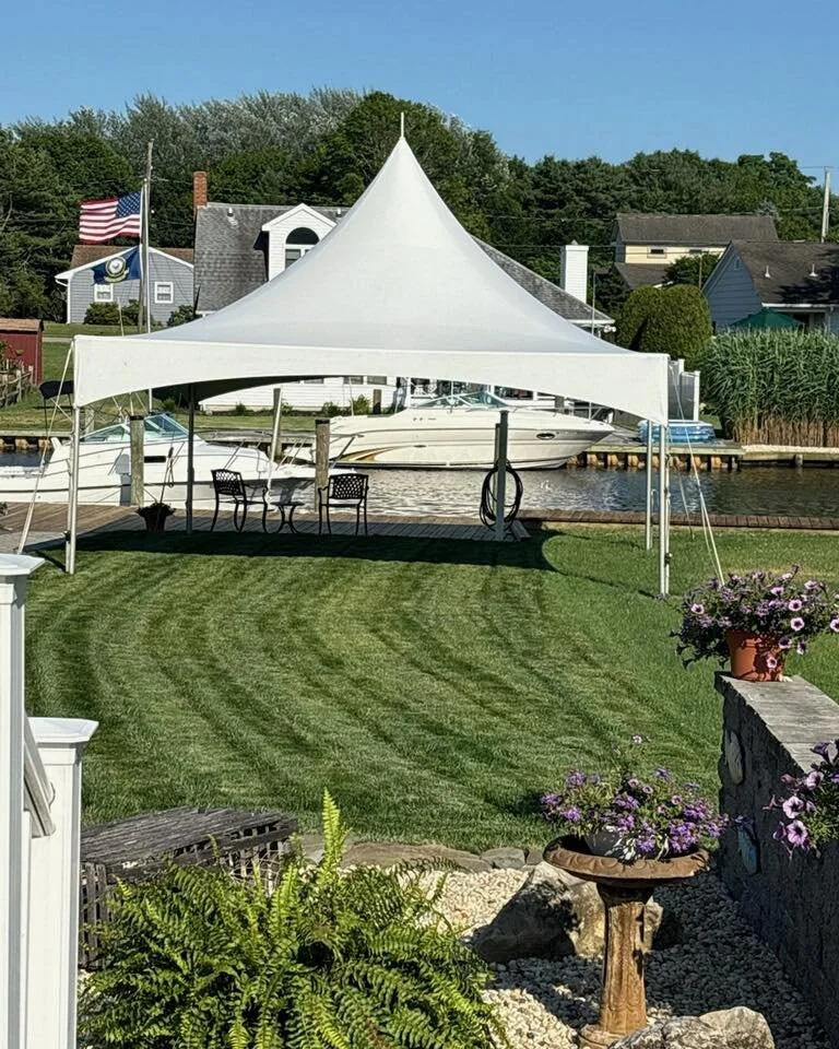 “Not 1 wrinkle you guys did a great job”.
The quality of the tent makes a big difference. See why our tents  stands out from the rest.