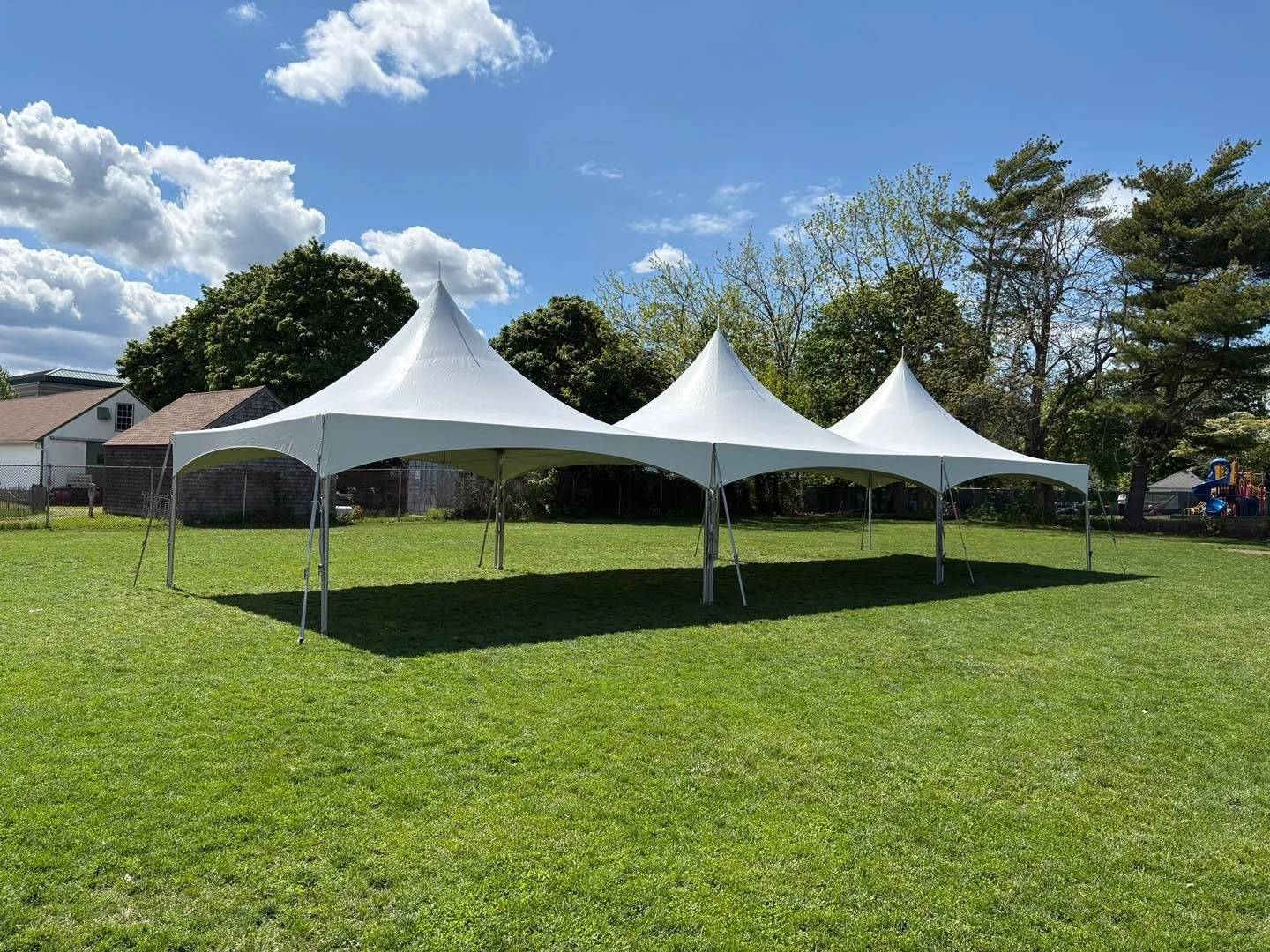If you are planning an outdoor event this spring or summer give Kanopy King Party Rentals a call! We have everything to make your outdoor event a success. Some of our weekends are filling up fast, so start planning those events you are thinking about