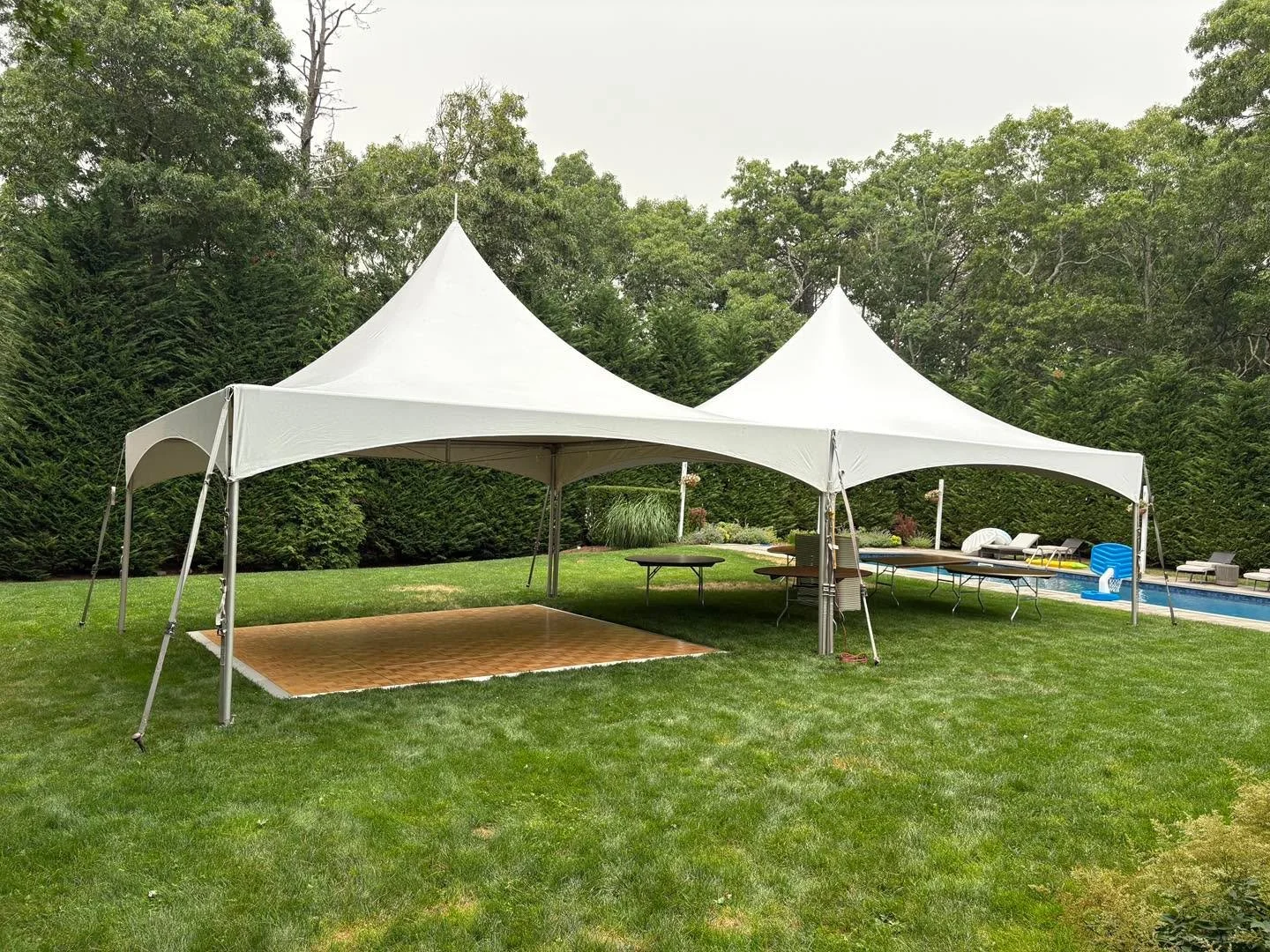 Still thinking of having an outdoor event this summer? We have everything you need to have a successful event! Call us at 631-345-9752 and let us help plan your next event.
