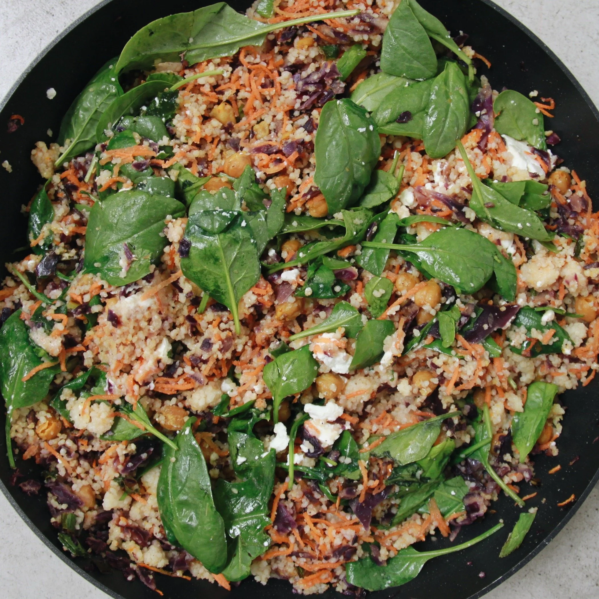 Warme Cous-Cous Pfanne 