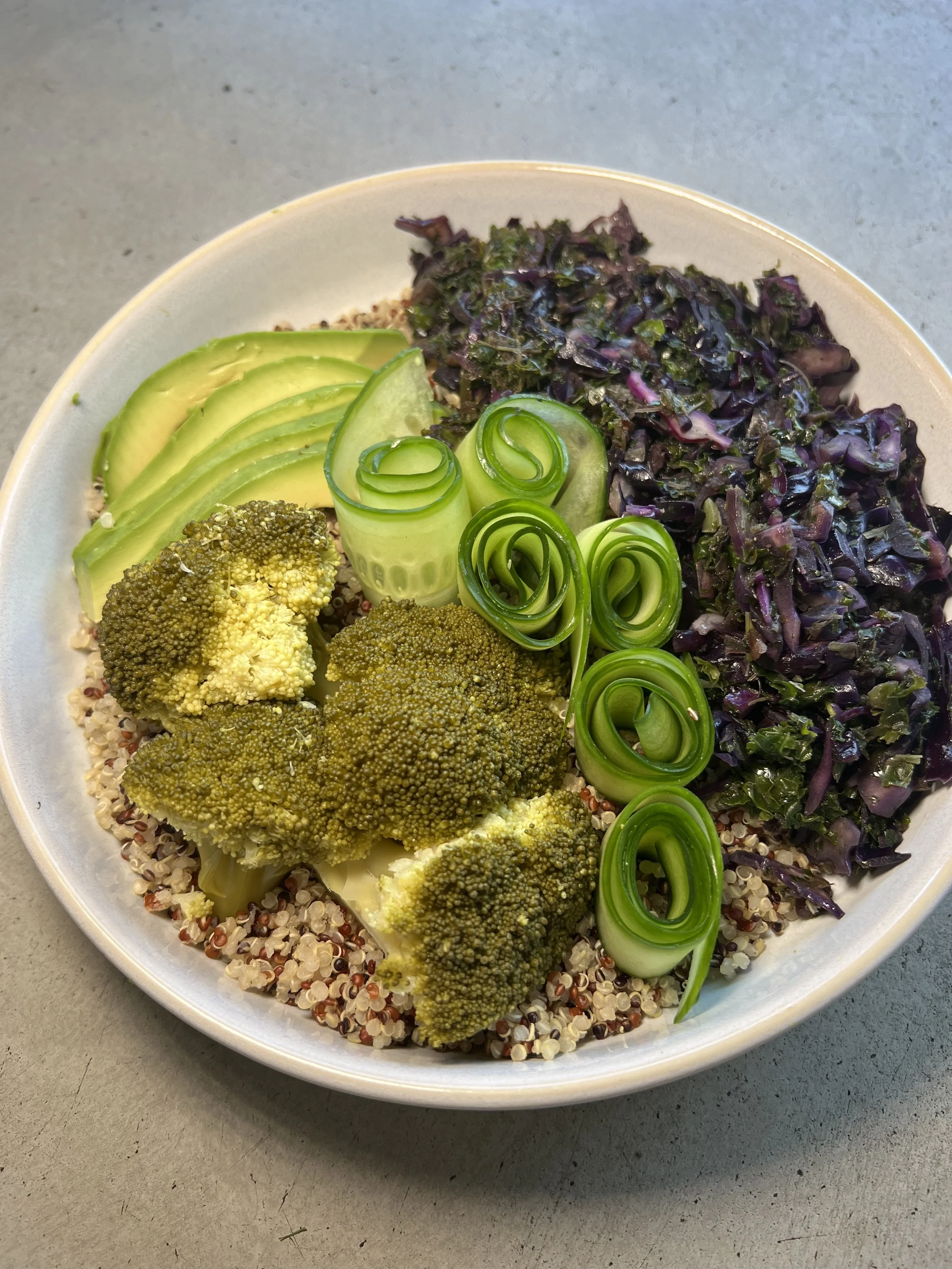 Quinoa Gemüse Bowl