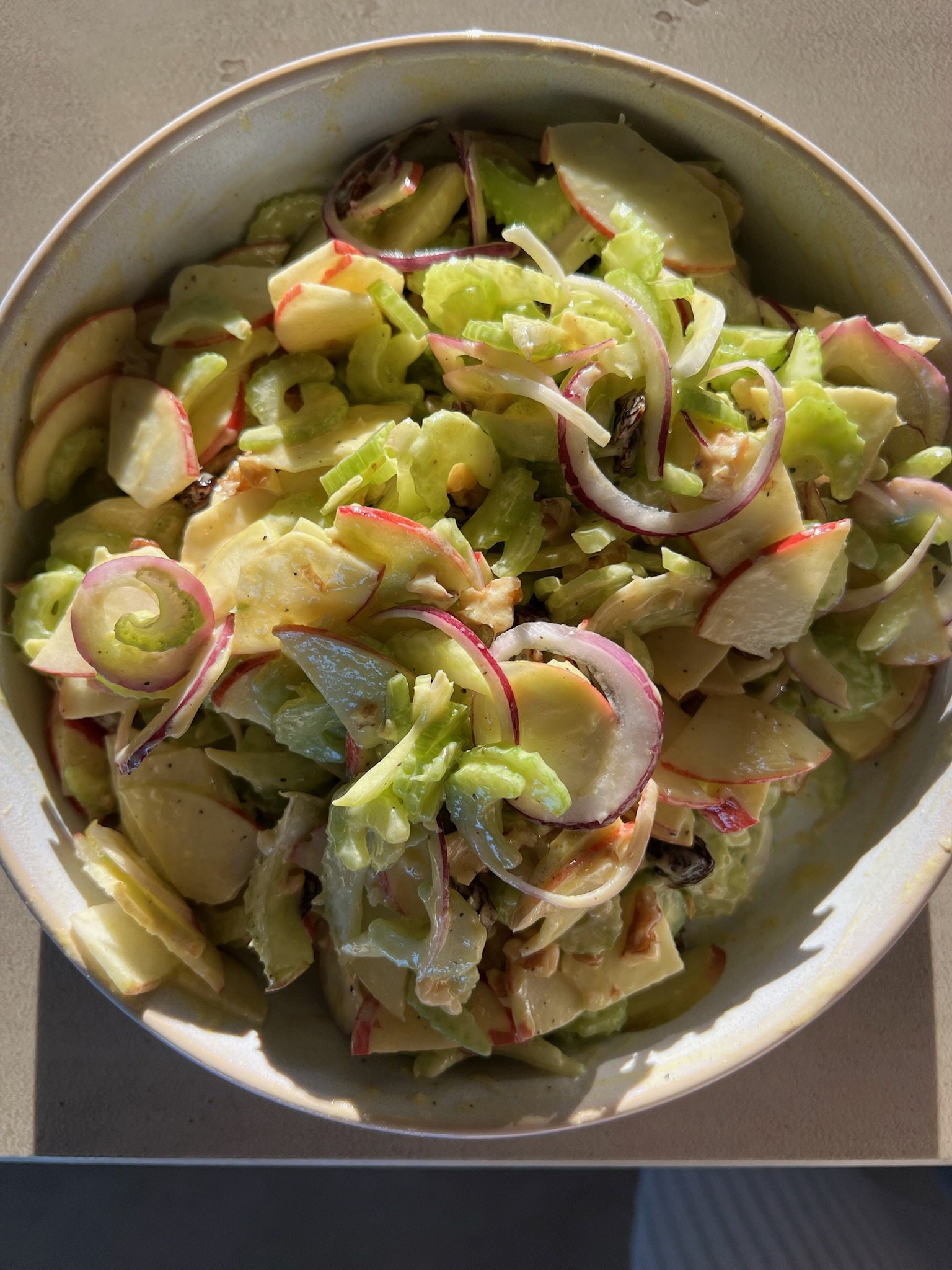 Apfel Sellerie Salat