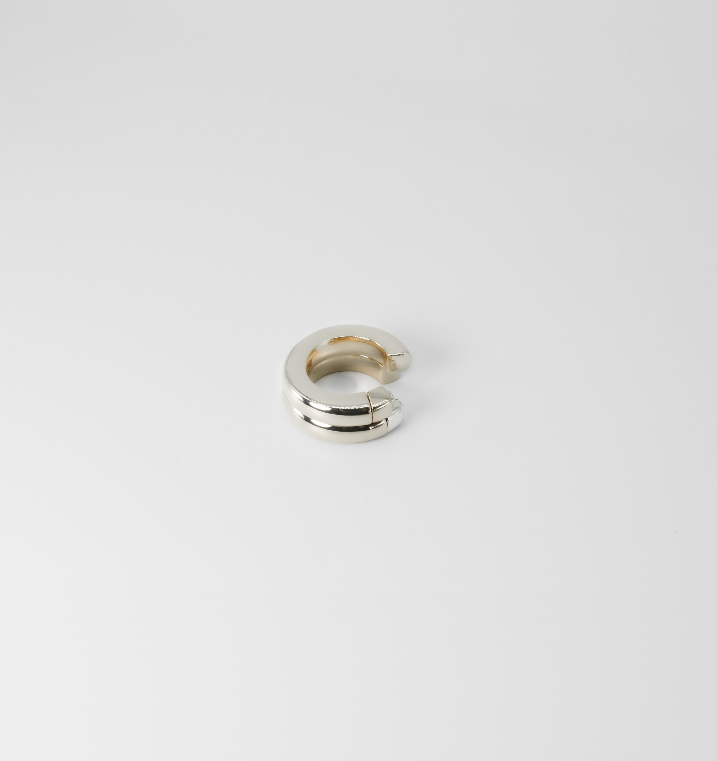 Lucky, you can wear two silver rings: a timeless design, two ways to shine. The Circular Screw Ring, crafted in 925 Sterling Silver.

With love,