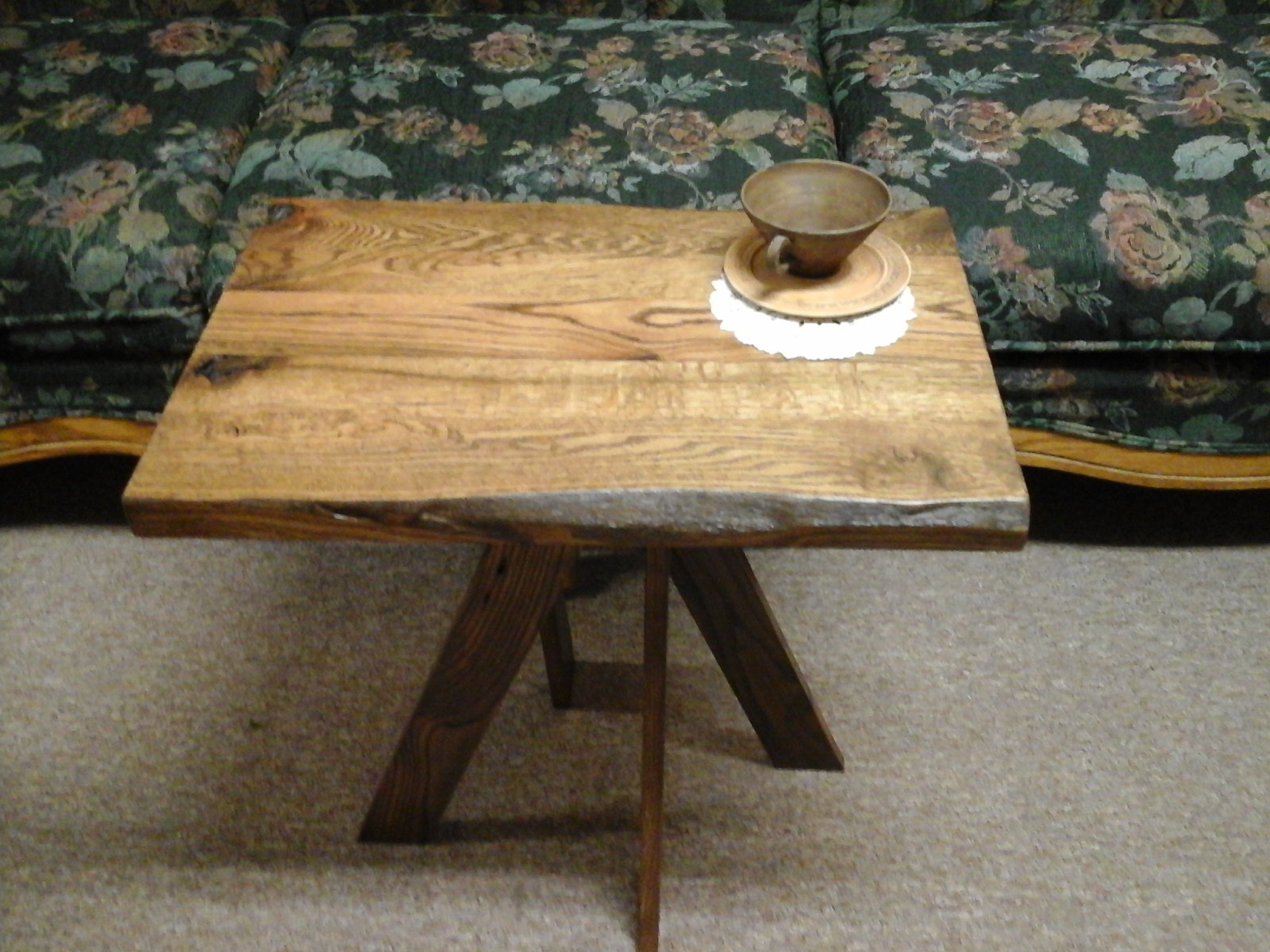 # 91 - Live Edge Small Coffee Table/Side Table/Nightstand.