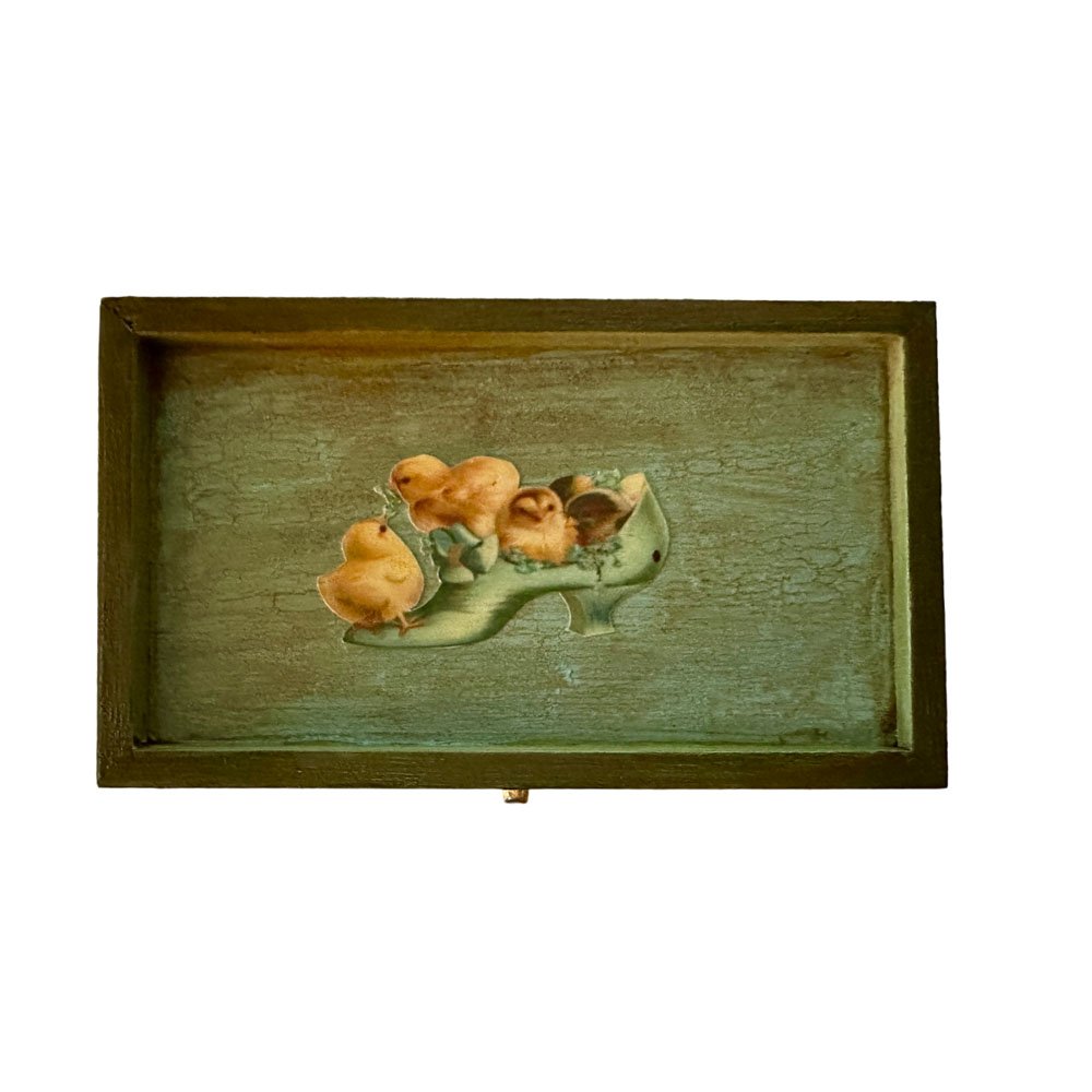 Chicks in Clogs Keepsake Box