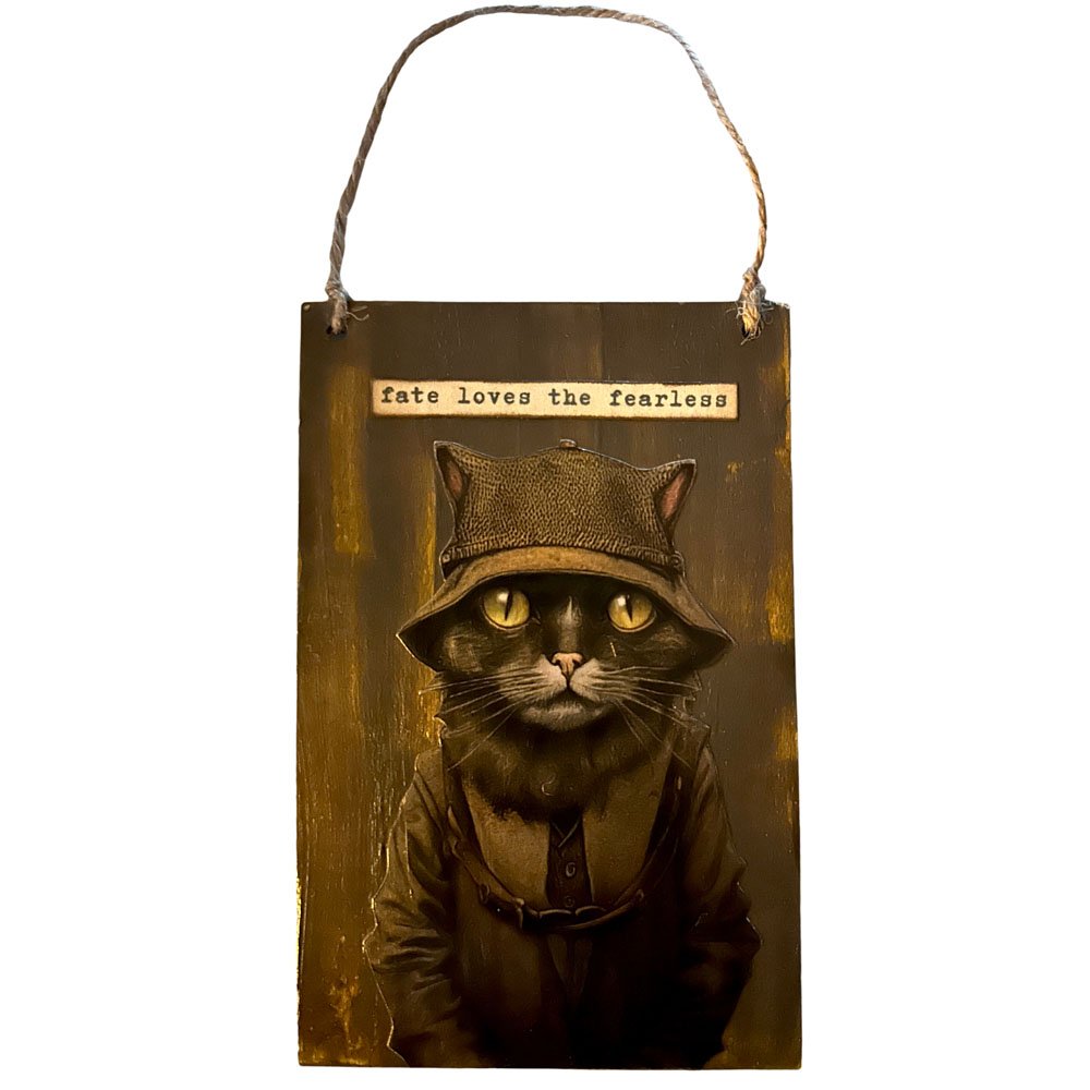 Fearless Feline: Fortune Favors the Bold