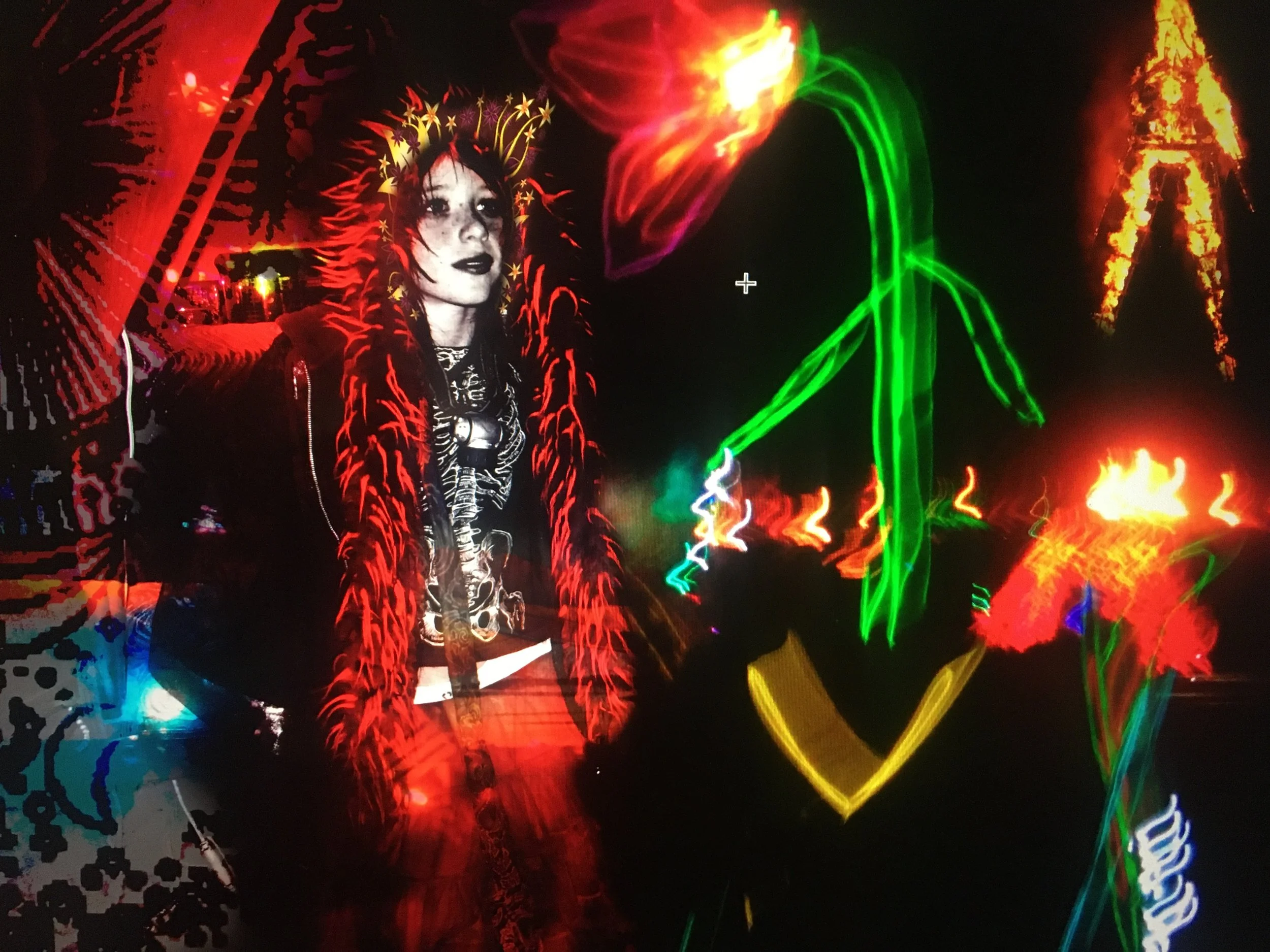 Burning Man fashion shoot, 2007