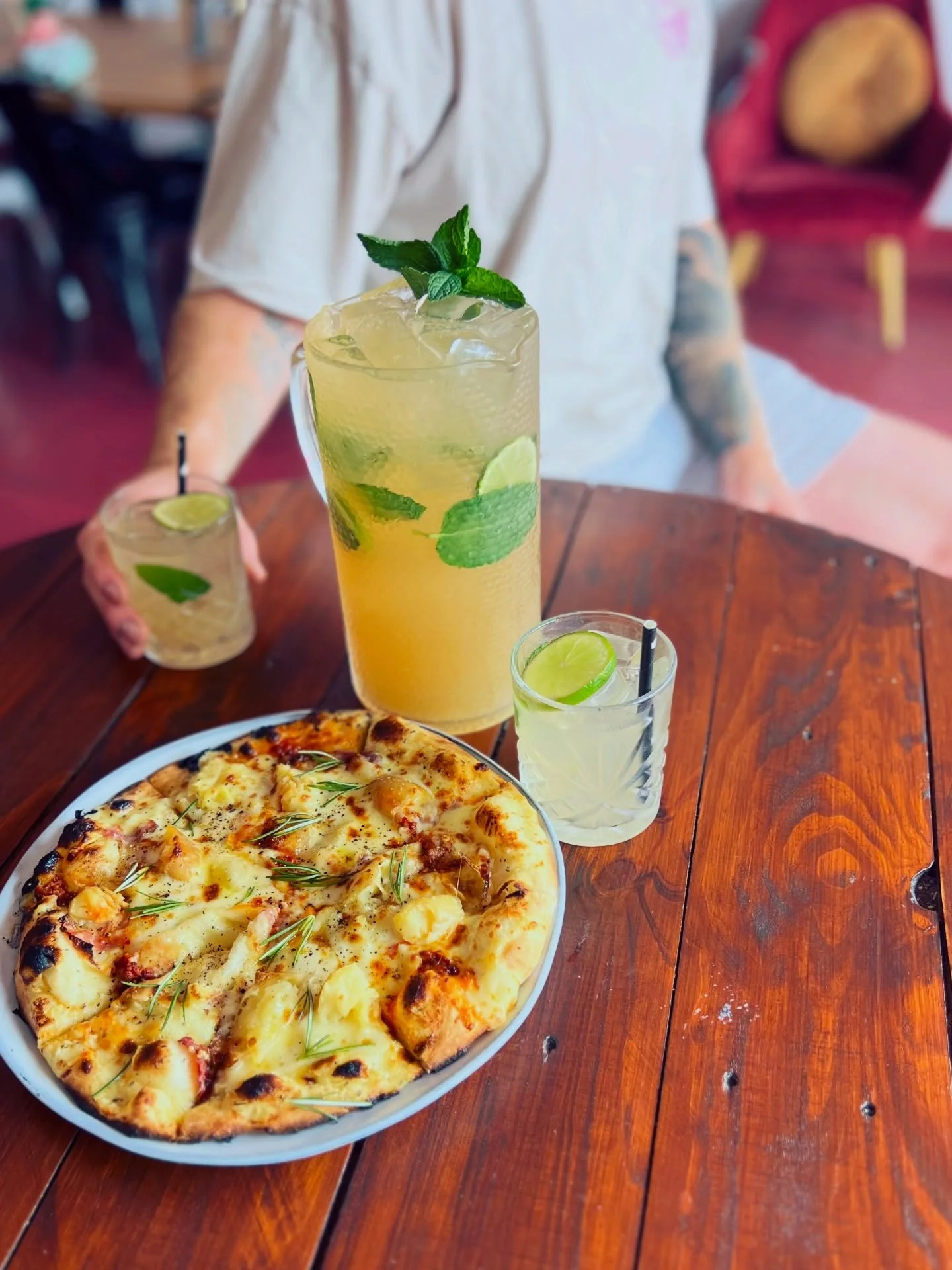 Did someone say pizza &amp; cocktails?
Because Sundays at WCDC have decided self-control is overrated.
$55 gets you one hot pizza and one very generous cocktail jug! 
We&rsquo;re open, we&rsquo;re shaking now ✌️