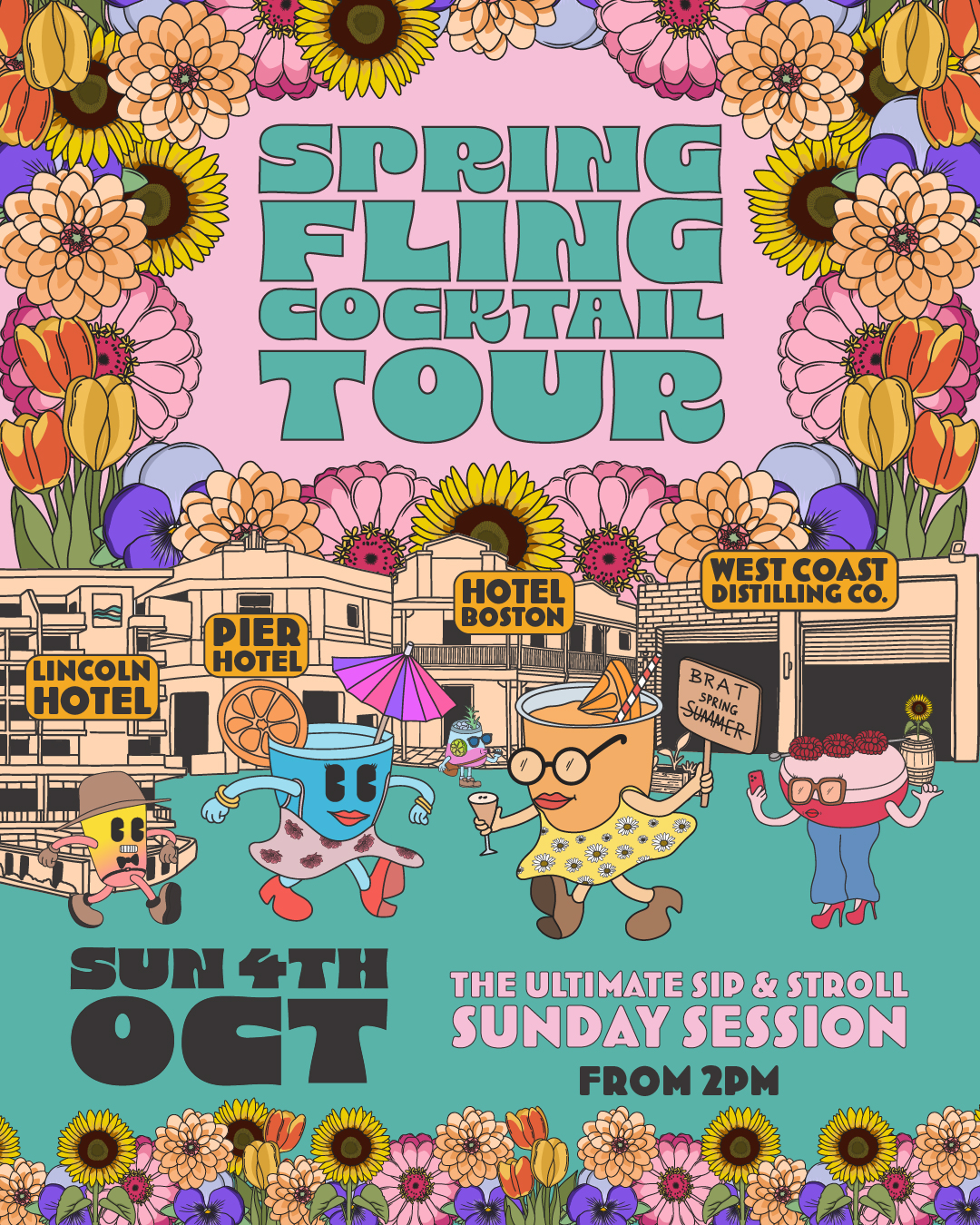 Spring Fling Cocktail Tour