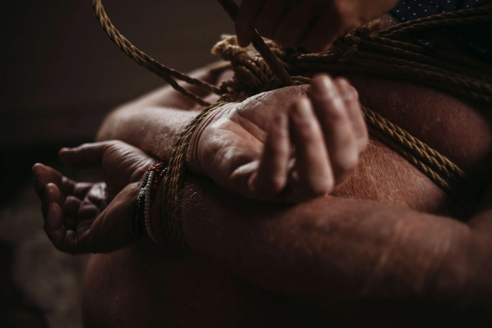 Men in ropes