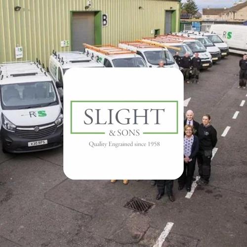 Slight & Sons fleet and team, Edinburgh