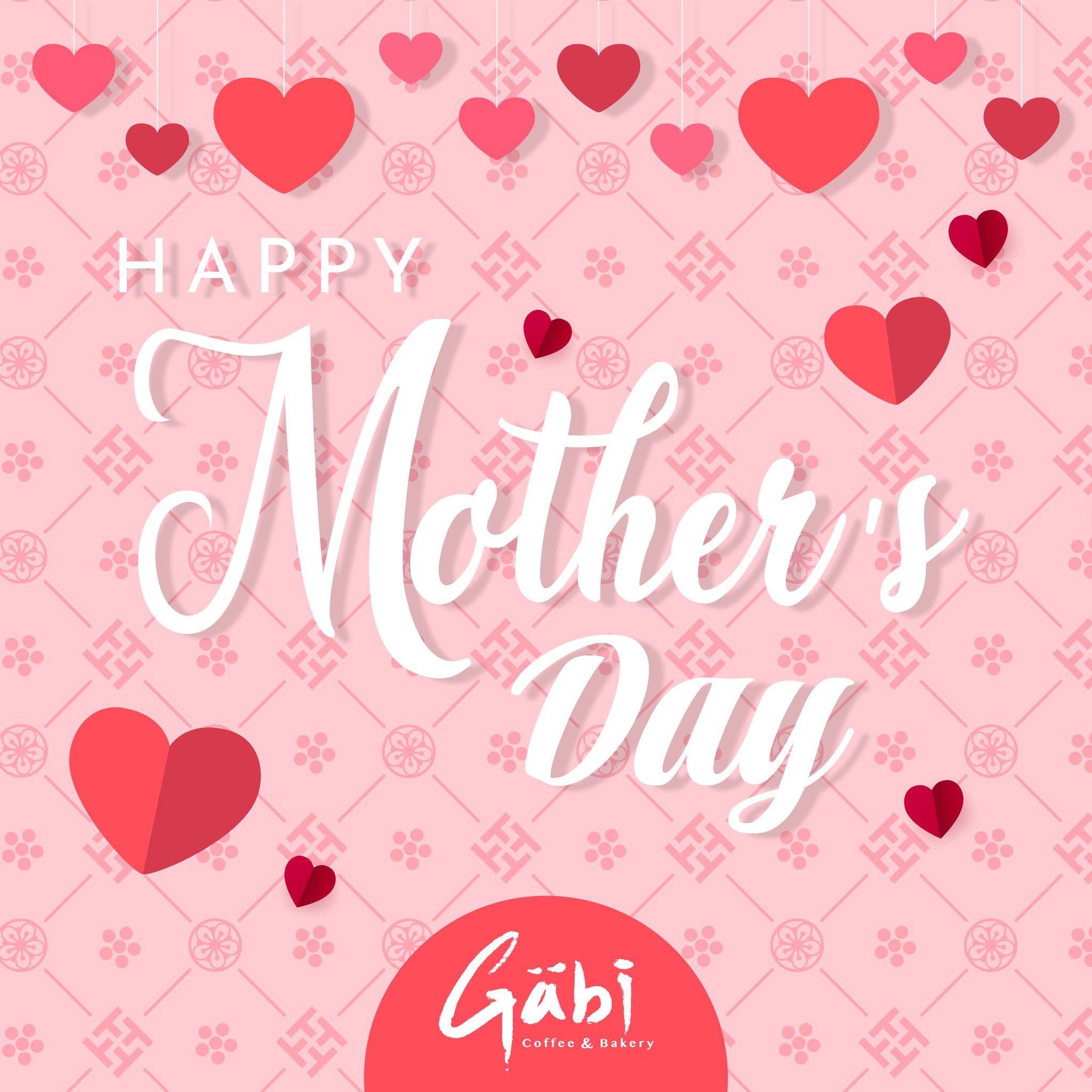 ☕👩💕 From G&auml;bi to all our amazing Mothers, Happy Mother's Day!! 💞 For today only, we will be having a Mother's Day Only Financier Gift Set! 🌹 ☕ Enjoy our Flowers For Mom Latte prepared Hot or Iced. 🌹🌹Celebrate Mother's Day in G&auml;bi styl