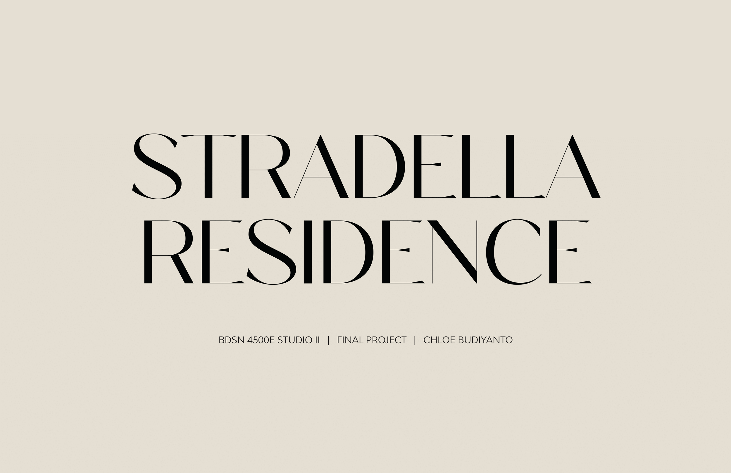 Stradella Residence