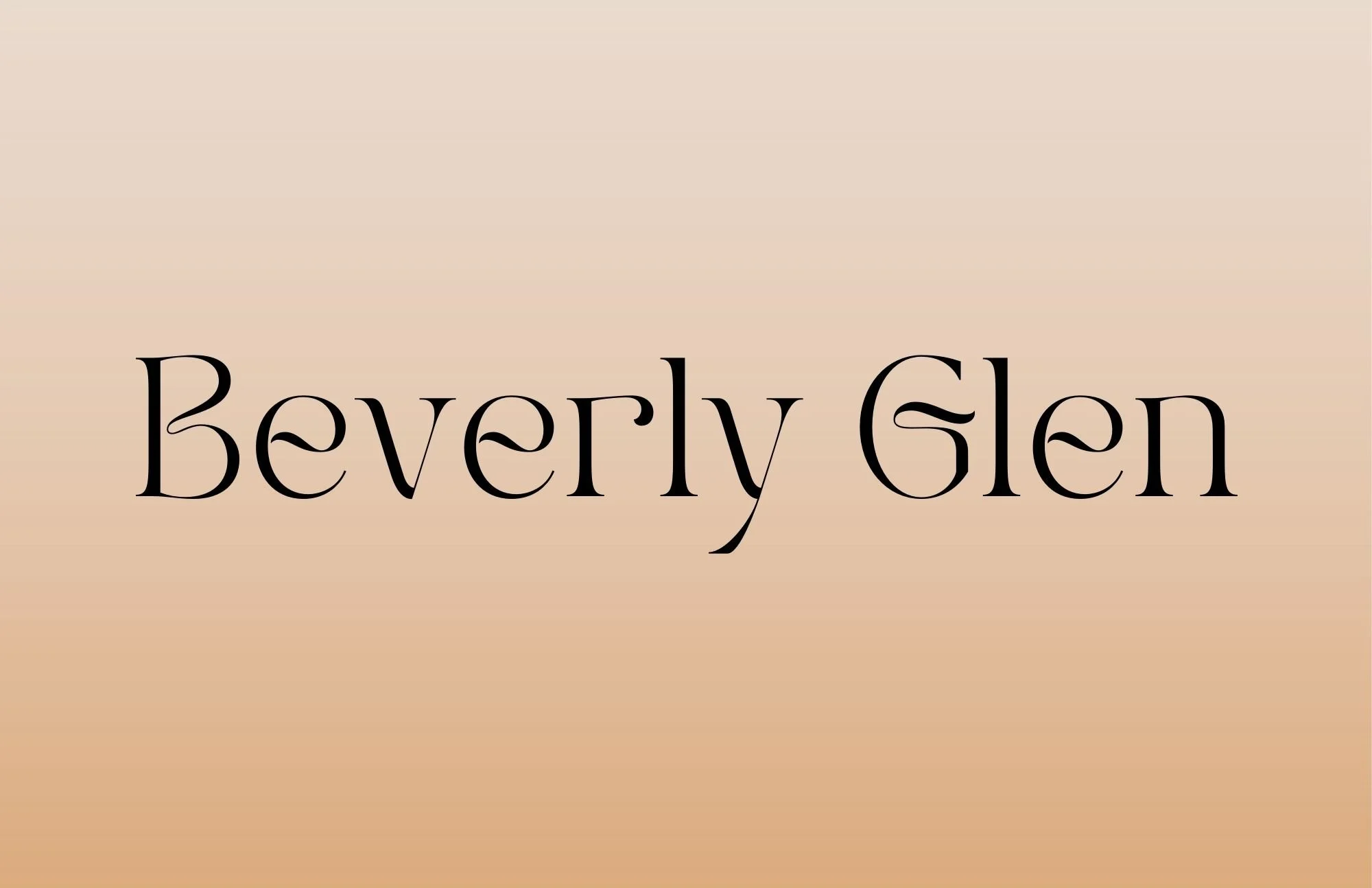 Beverly Glen