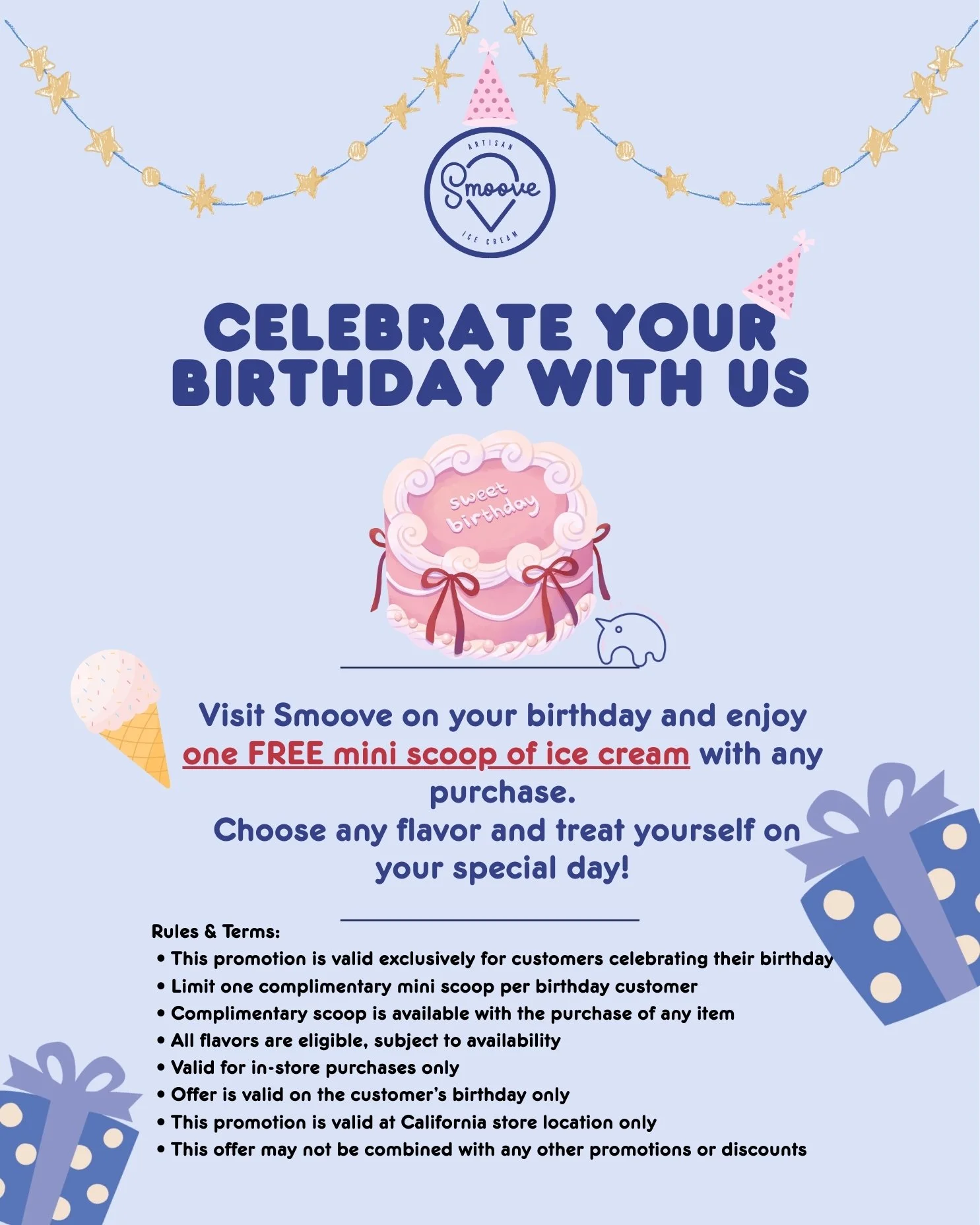 Celebrate Your Birthday with Us