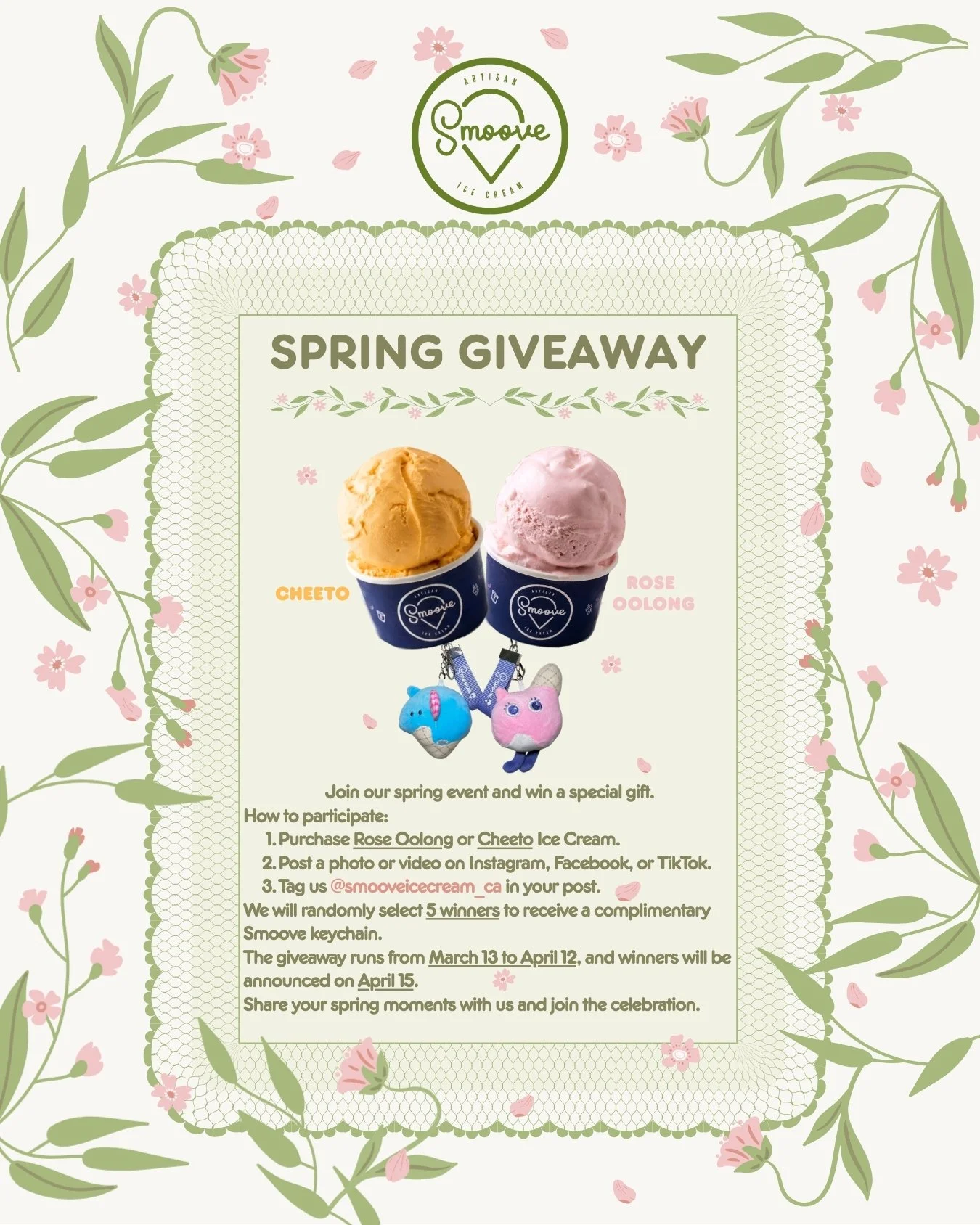 Spring Giveaway