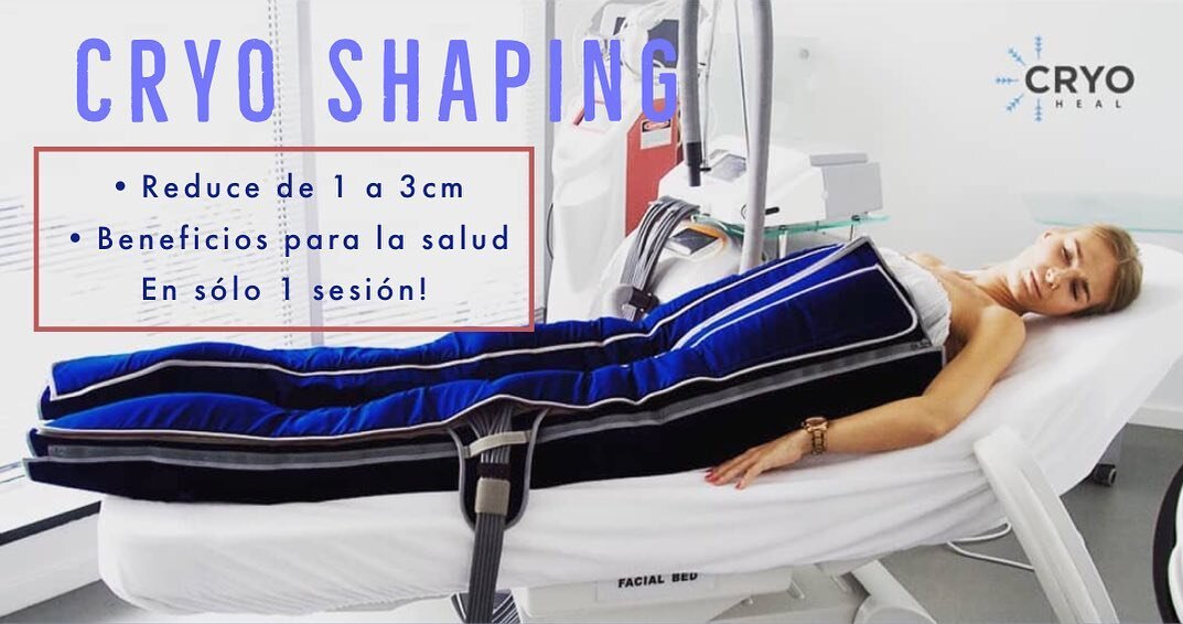 En Cryo Heal tenemos un tratamiento &uacute;nico en M&eacute;xico!! Se llama CRYO SHAPING, mezclamos cryo a -160grados con masaje de compresi&oacute;n &uacute;nicos en M&eacute;xico!
-NO invasivo -SIN agujas
-TOTALMENTE relajante!
❄️Ven y con&oacute;