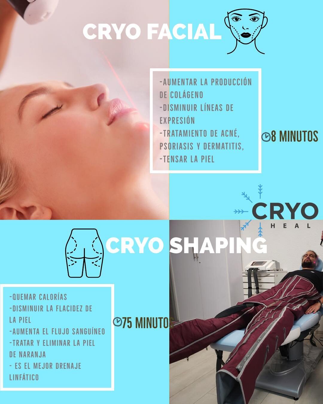 El Cryo Shaping es un tratamiento &uacute;nico en M&eacute;xico y en Cryo Heal estamos felices de ofrec&eacute;rtelo!!
Pregunta por info y aprovecha la PROMO que tenemos para ti!
Agenda tu cita! ❄️