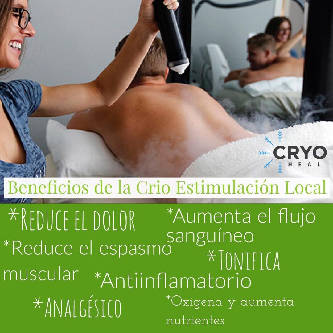 Cryo Localizado, ideal para una recuperaci&oacute;n mas r&aacute;pida y sin dolor! ❄️
&bull;6 minutos
&bull;-160 grados
Agenda tu cita!!