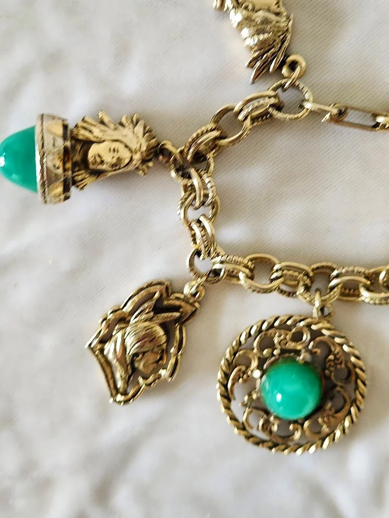 Native American Chunky Charm Bracelet 3.jpg