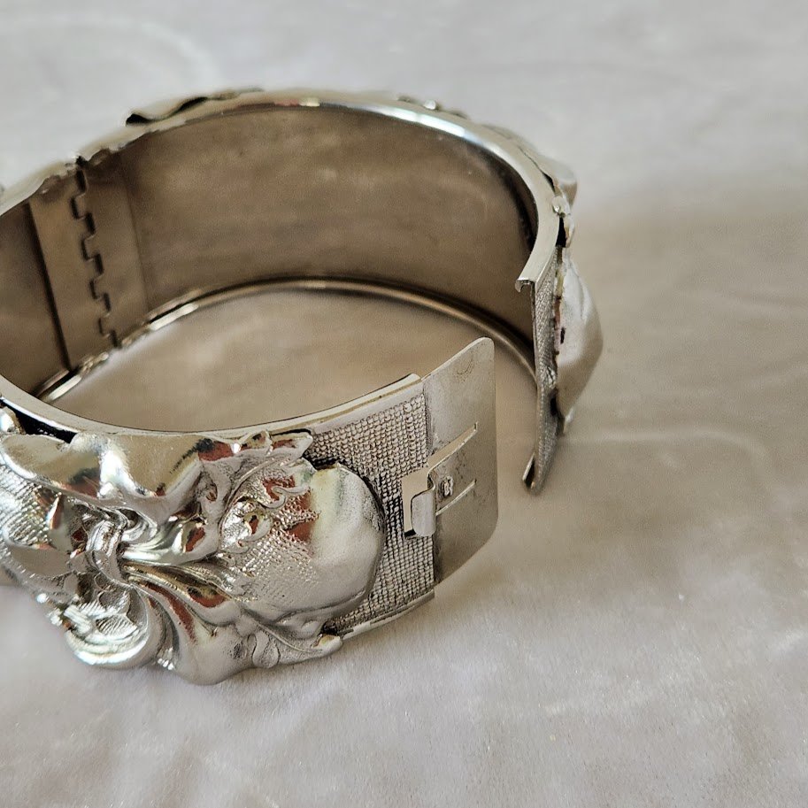 Whiting Davis Silver Cuff Bracelet 1.jpg