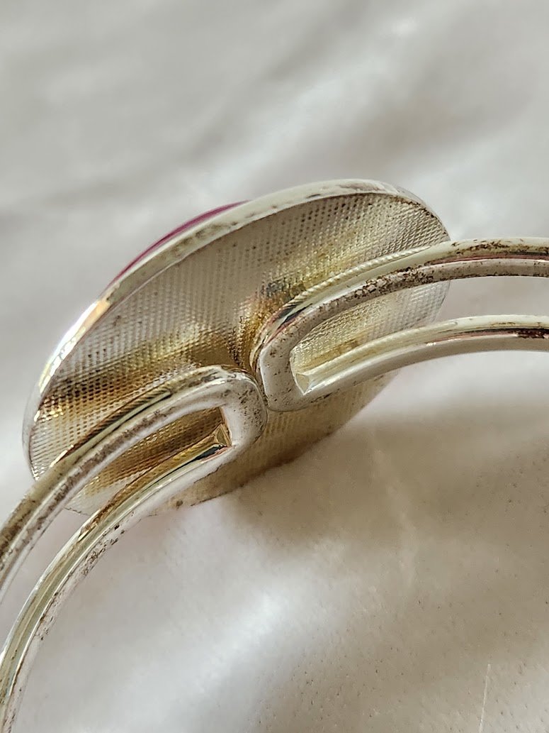 Pink Dichroic Glass Bracelet 11.jpg