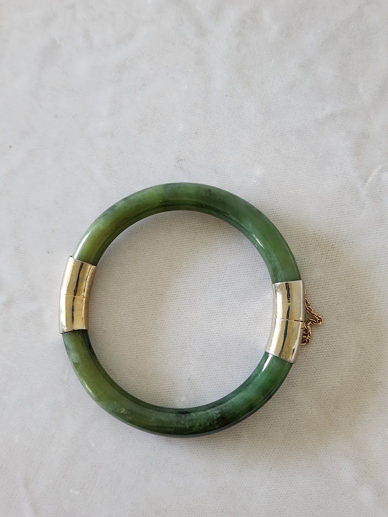 Jade Bangle Bracelet Intact Chain 16.jpg