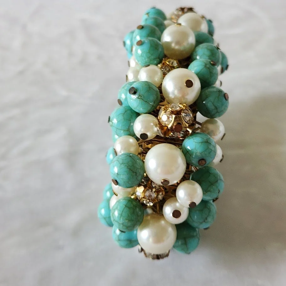 Turquoise Bead Cha Cha Bracelet 5.jpg