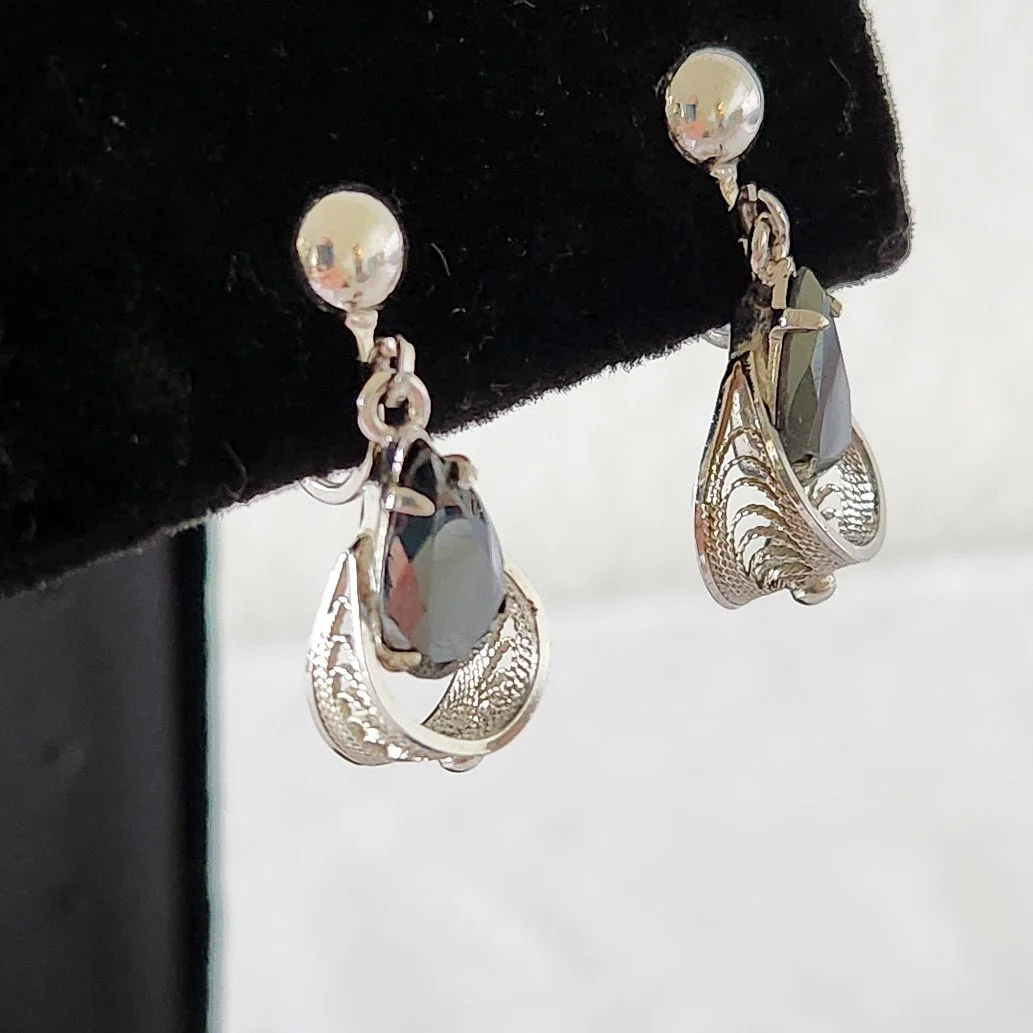 Sterling Hematite Drop Earrings 10.jpg