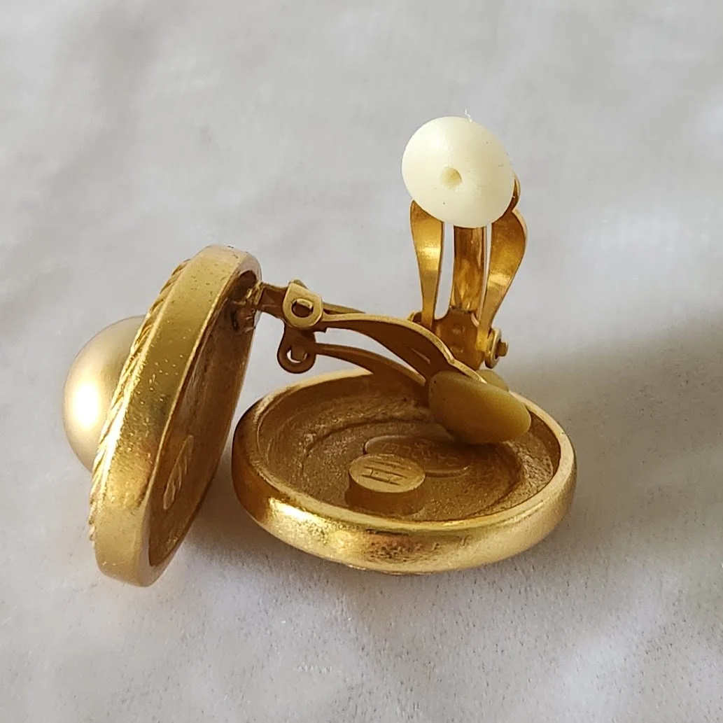 Carolee Gold Dome Earrings7.jpg
