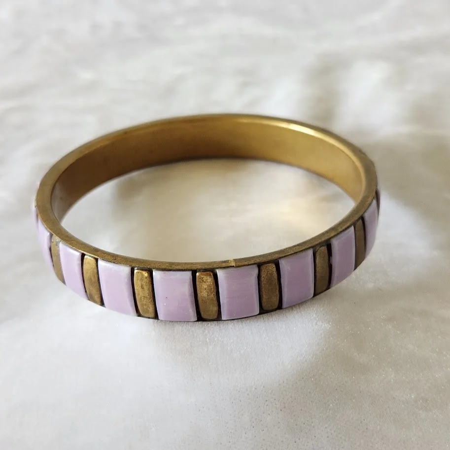 Purple & Brass Bangle Bracelet 6.jpg