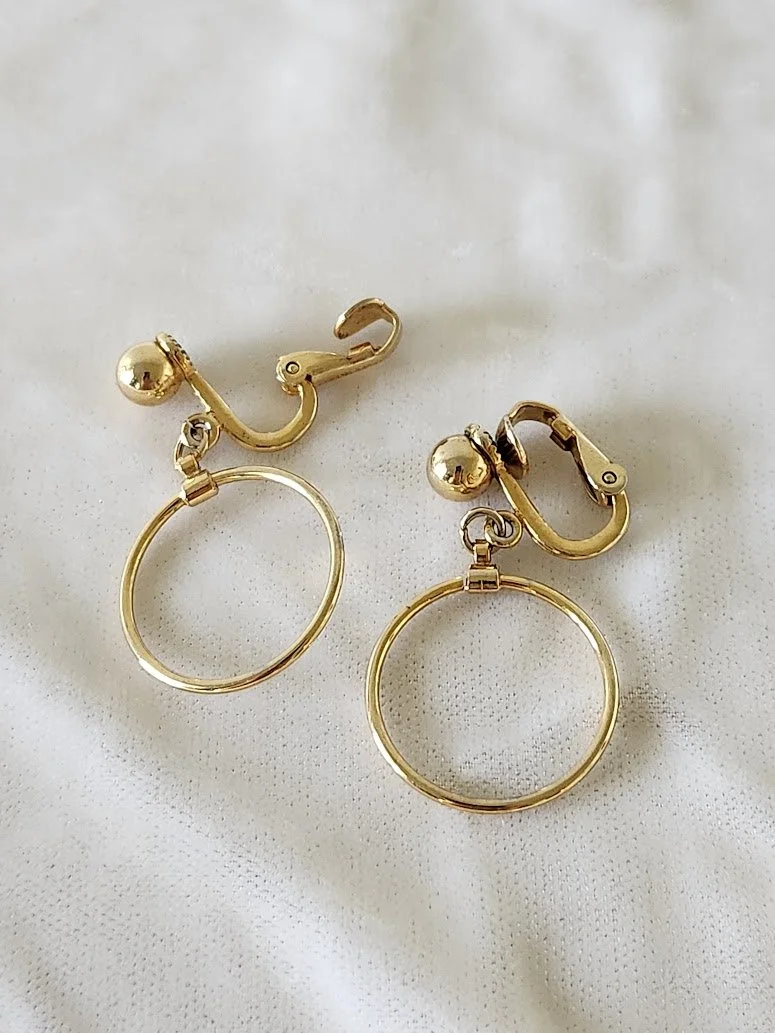 Napier Gold Hoop Earrings 3.jpg
