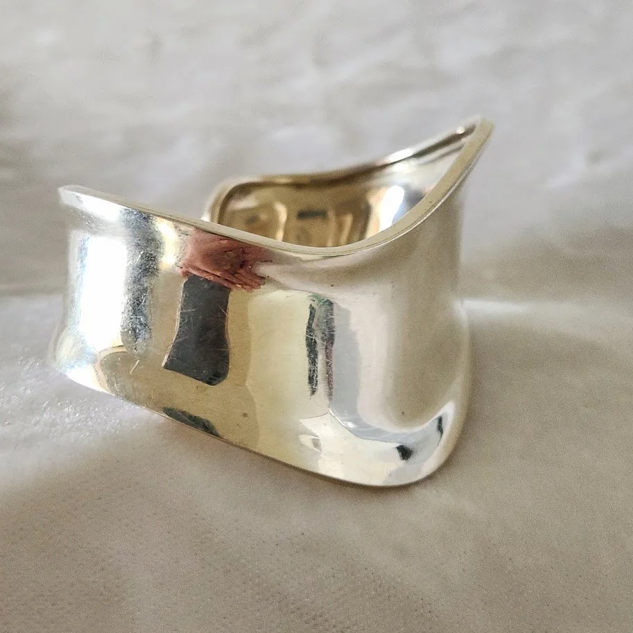 Silver Modernist Cuff Bracelet 6.jpg