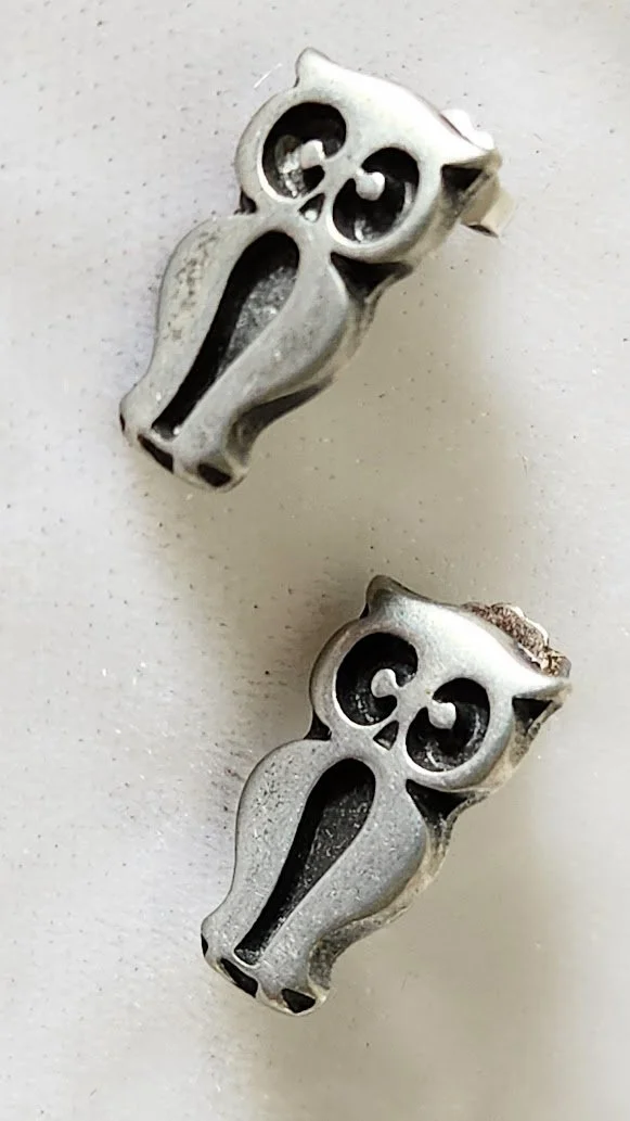 Pewter Owl Necklace Earrings Set 7.jpg