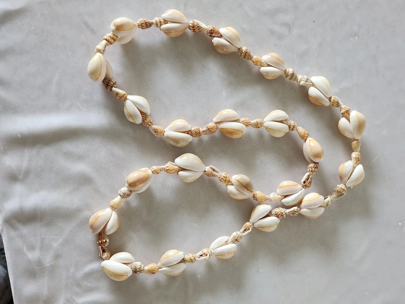 Double Cowrie Lei Necklace 1.jpg