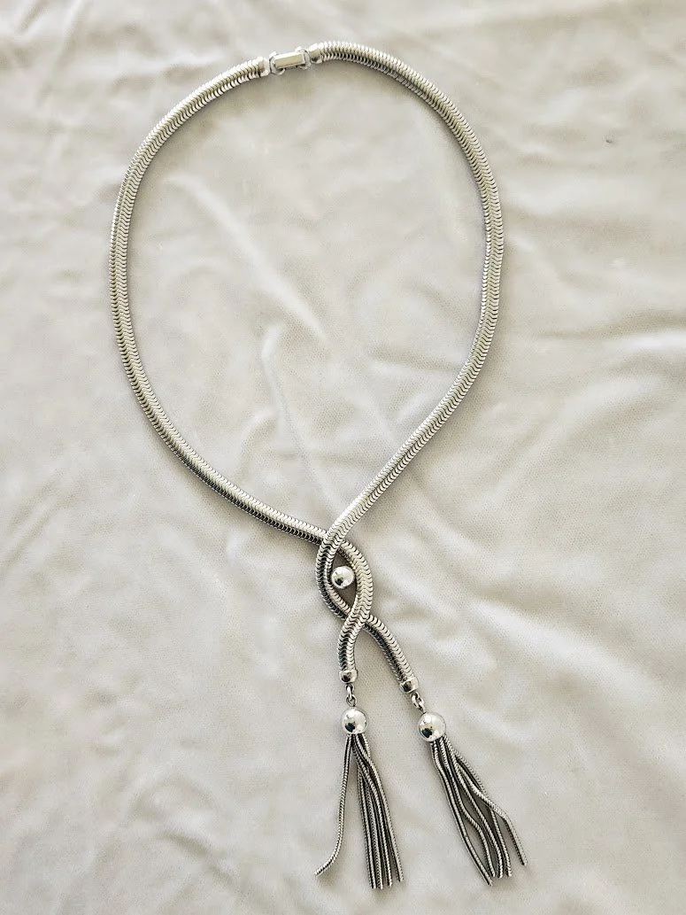 Snake Chain Tassel Necklace 1.jpg