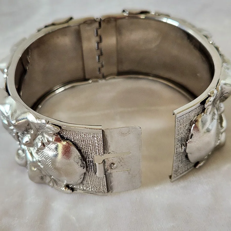Whiting Davis Silver Cuff Bracelet 2.jpg