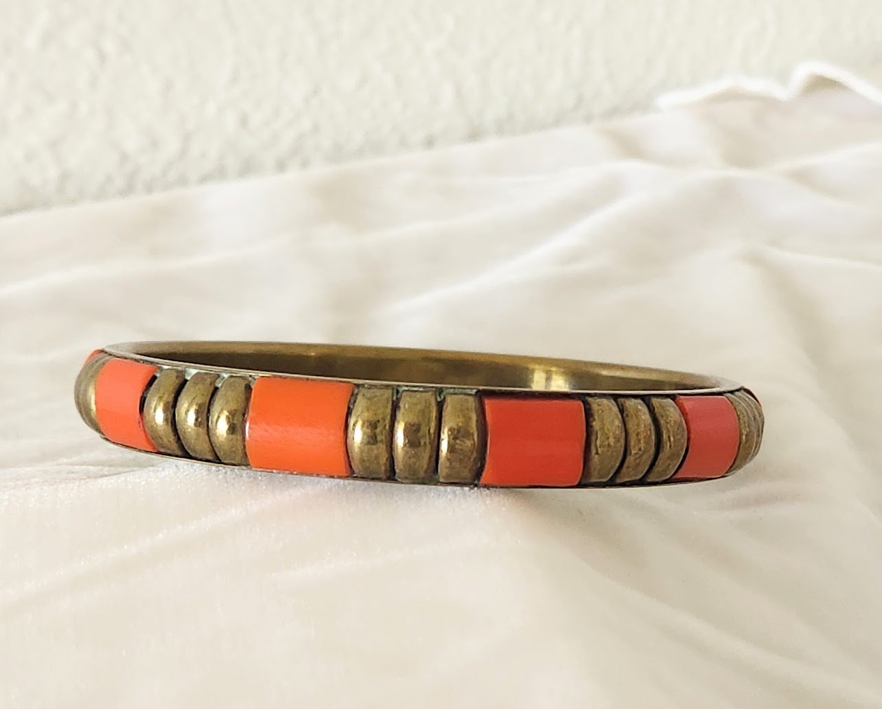 Orange & Brass Bangle 1.jpg
