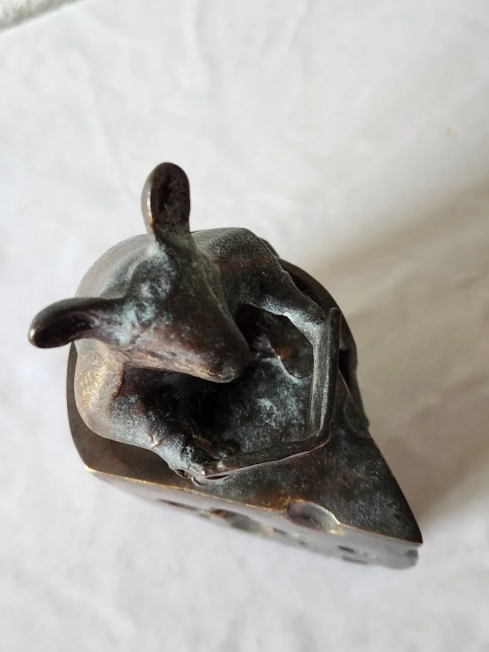 Bronze Mouse Cheese Bookends 19.jpg