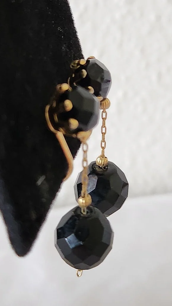 Black Bead Drop Earrings 9.jpg