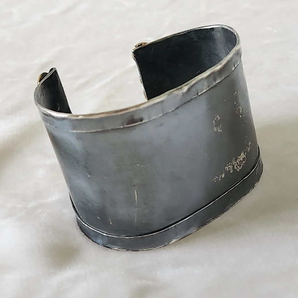 Patinated Artisan Cuff Bracelet 3.jpg