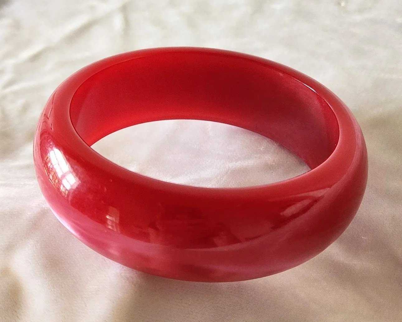 Raspberry Moonglow Lucite Bangle 4.jpg