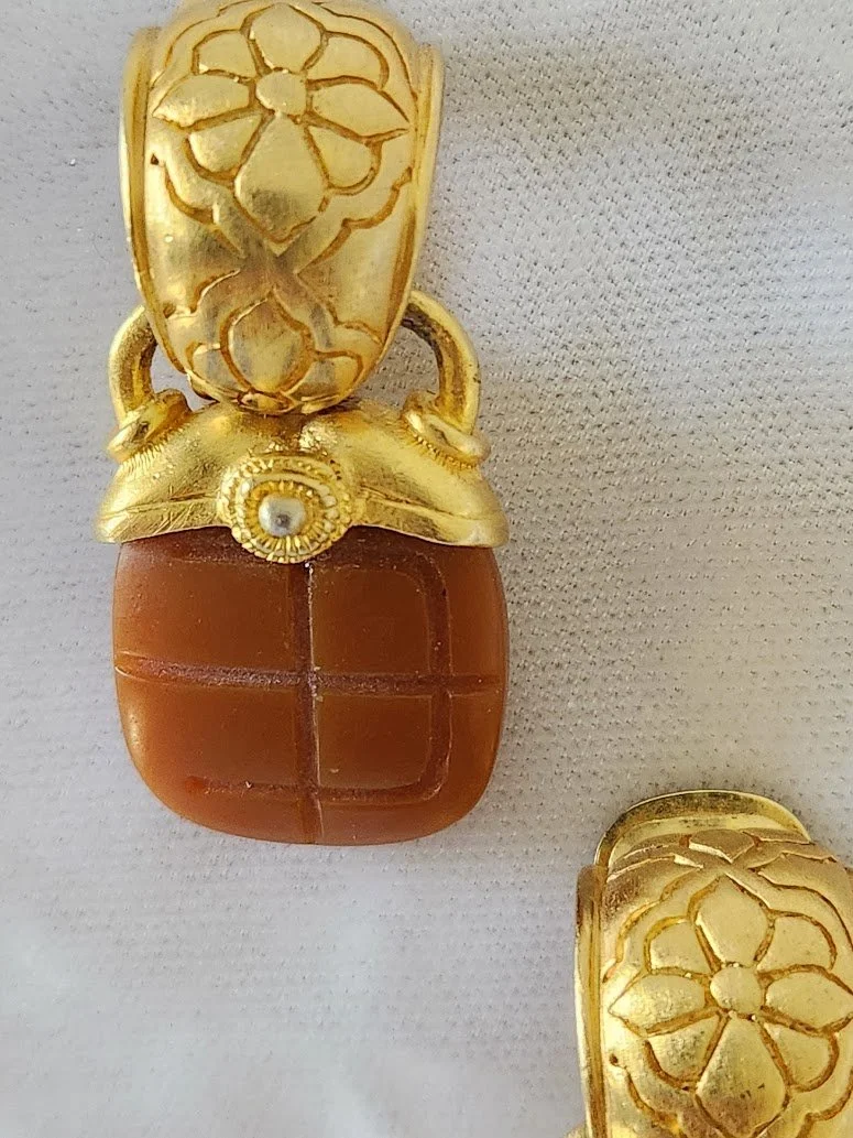Classical Revival Butterscotch Earrings 5.jpg