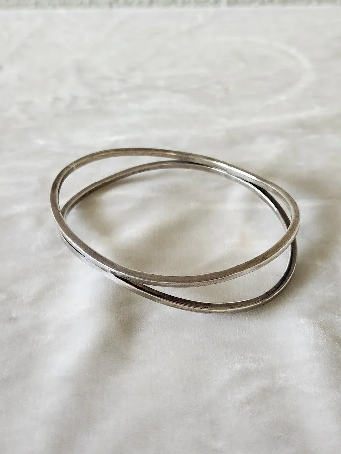 Modernist Silver Ovals Bracelet 4.jpg
