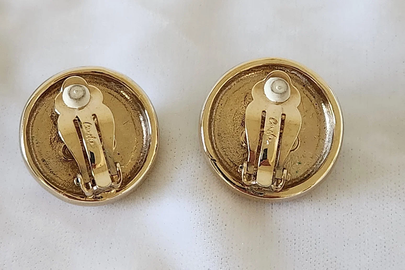 Carolee Hematite Dome Earrings 7.jpg