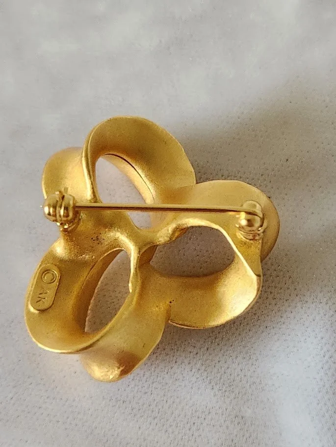 Anne Klein Loop Brooch 3.jpg