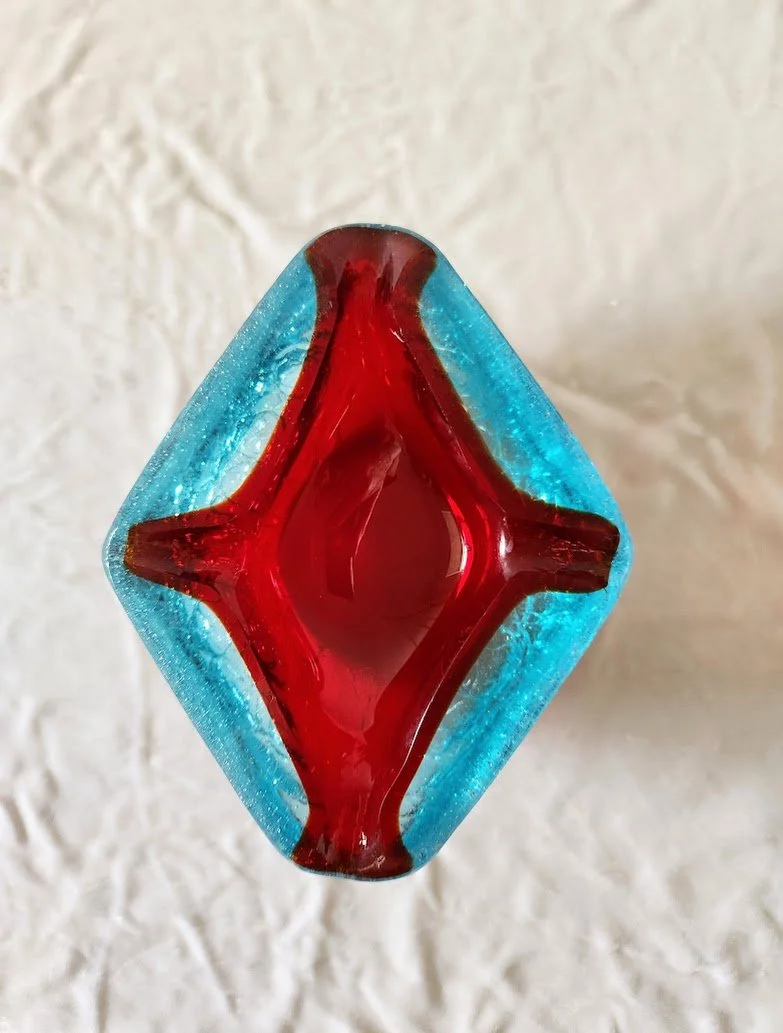 Murano Red Blue Ashtray 5.jpg