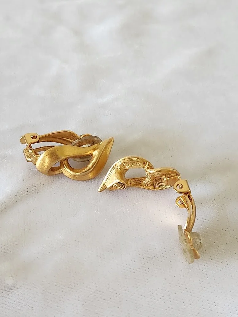 Anne Klein Flame Earrings 9.jpg